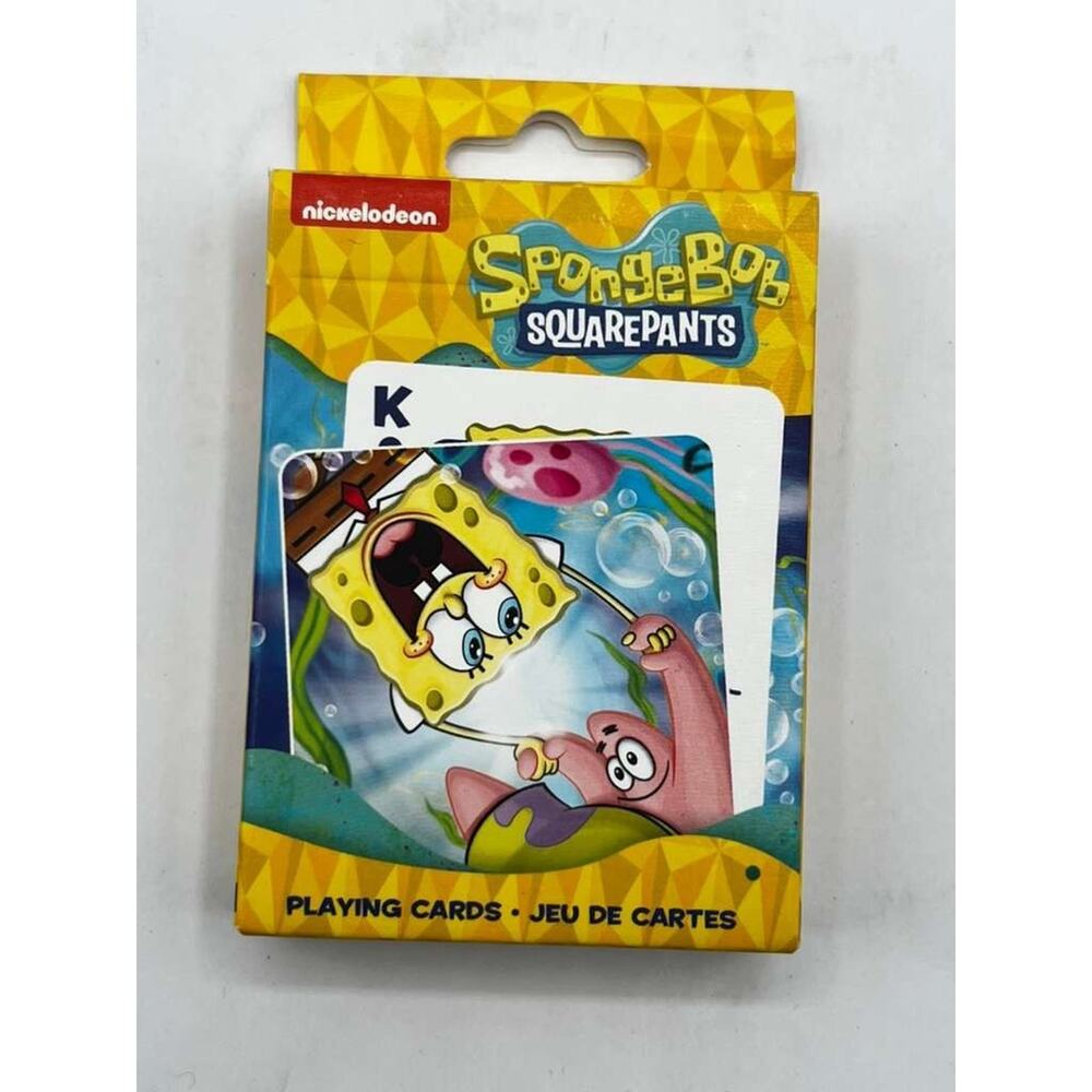 SpongeBob SquarePants Playing Cards Deck Aquarius Nickelodeon NEW Sealed